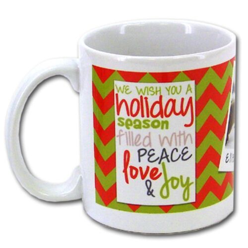 DyeTrans Sublimation Blank White Gloss Ceramic Mug - 11 oz Thumbnail