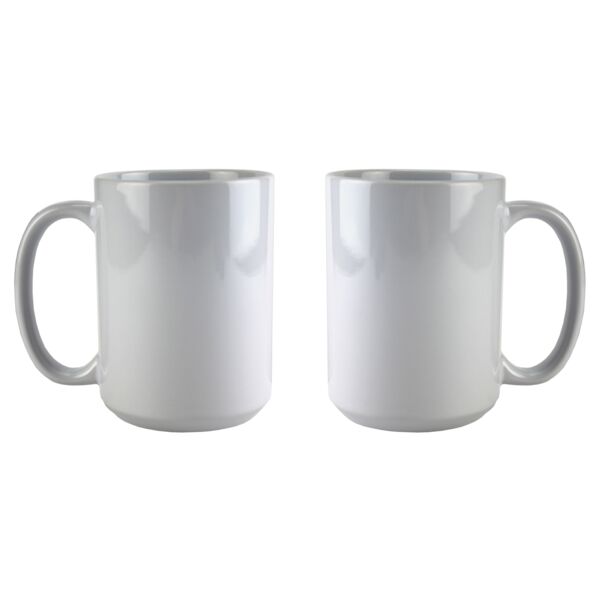 DyeTrans Sublimation Blank White Gloss Ceramic Mug - 11 oz Thumbnail